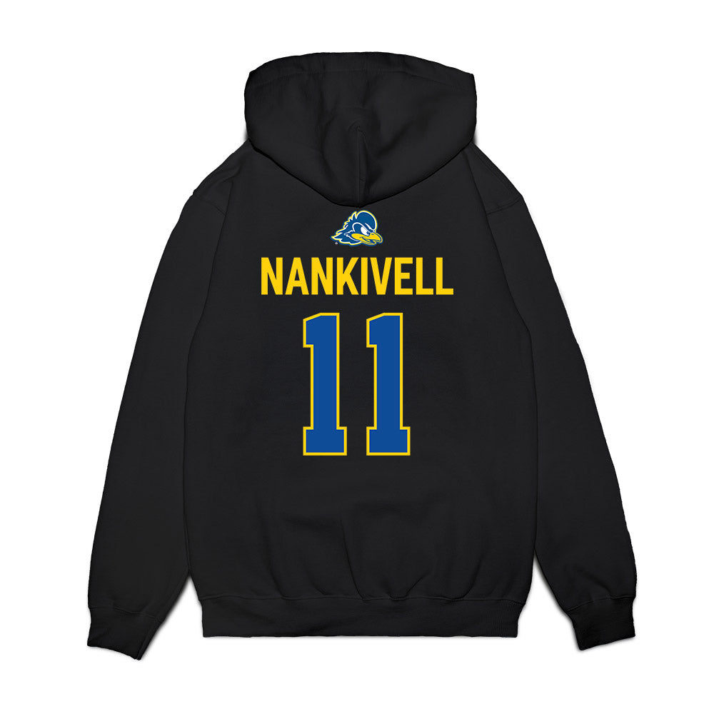 Delaware - NCAA Softball : Allie Nankivell - Graduation Premium Hooded Sweatshirt-1