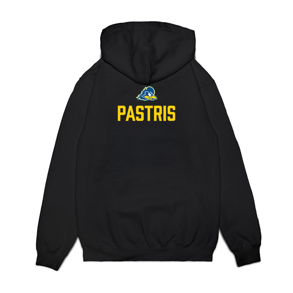 Delaware - NCAA Women's Swimming & Diving : Alexandra Pastris - Graduation Premium Hooded Sweatshirt-1