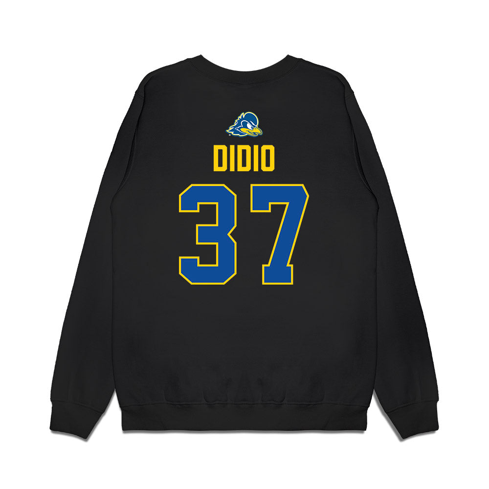 Delaware - NCAA Women's Lacrosse : Mia Didio - Graduation Premium Crewneck Sweatshirt-1
