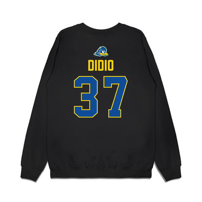 Delaware - NCAA Women's Lacrosse : Mia Didio - Graduation Premium Crewneck Sweatshirt-1