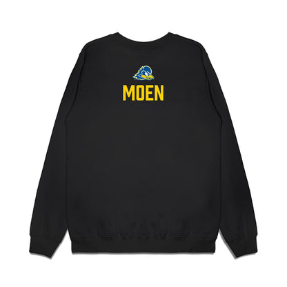 Delaware - NCAA Men's Swimming & Diving : Max Moen - Graduation Premium Crewneck Sweatshirt-1