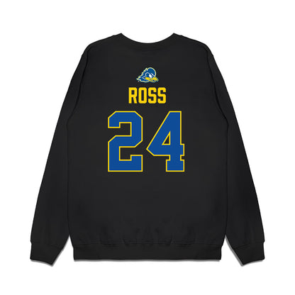 Delaware - NCAA Football : Jalen Ross - Graduation Premium Crewneck Sweatshirt-1