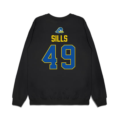 Delaware - NCAA Football : Maddox Sills - Graduation Premium Crewneck Sweatshirt-1
