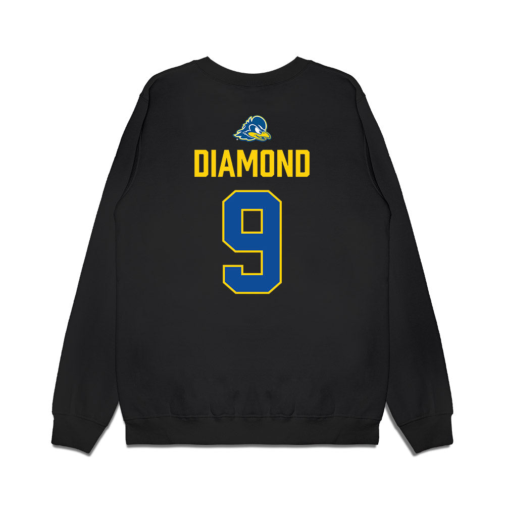 Delaware - NCAA Softball : Maddie Diamond - Graduation Premium Crewneck Sweatshirt-1