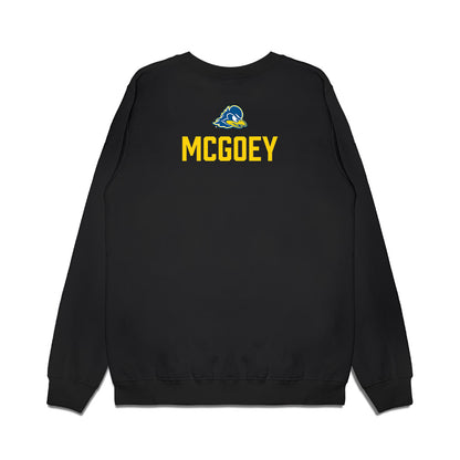 Delaware - NCAA Women's Cross Country : Erin McGoey - Graduation Premium Crewneck Sweatshirt-1