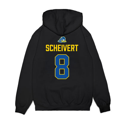 Delaware - NCAA Softball : Katie Scheivert - Graduation Premium Hooded Sweatshirt-1