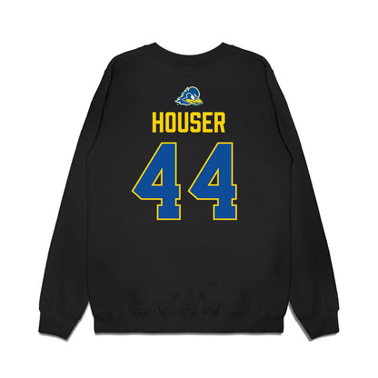 Delaware - NCAA Men's Basketball : Tyler Houser - Graduation Premium Crewneck Sweatshirt-1