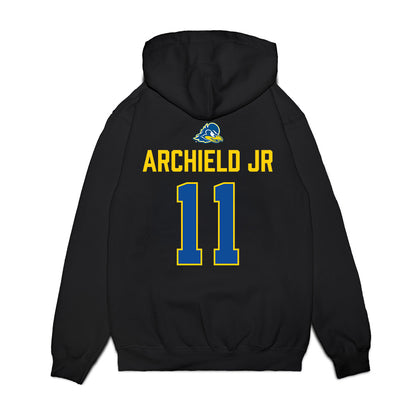 Delaware - NCAA Football : Eric Archield Jr - Graduation Premium Hooded Sweatshirt-1