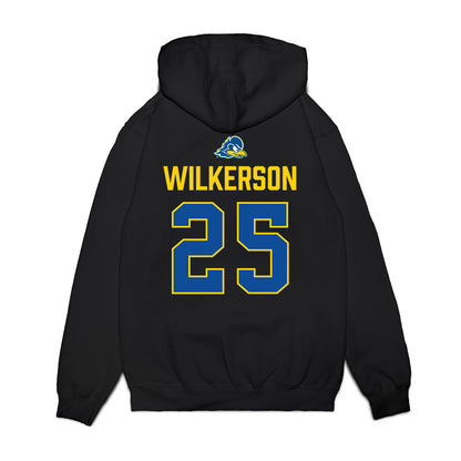 Delaware - NCAA Softball : Kylie Wilkerson - Graduation Premium Hooded Sweatshirt-1