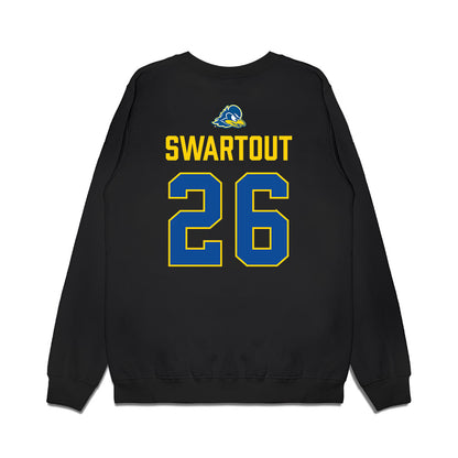 Delaware - NCAA Women's Lacrosse : Alison Swartout - Graduation Premium Crewneck Sweatshirt-1