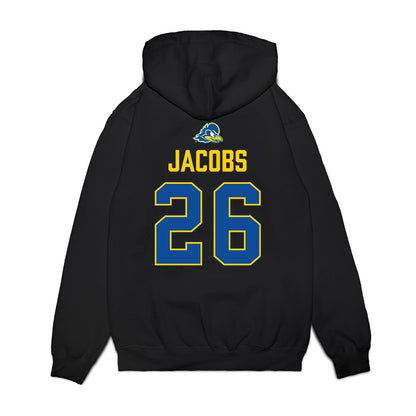 Delaware - NCAA Softball : Gracie Jacobs - Graduation Premium Hooded Sweatshirt-1