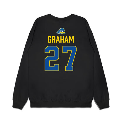 Delaware - NCAA Football : AJ Graham - Graduation Premium Crewneck Sweatshirt-1