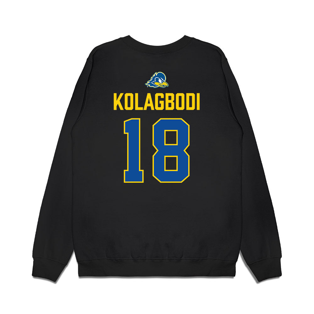 Delaware - NCAA Football : Jamarion Kolagbodi - Graduation Premium Crewneck Sweatshirt-1