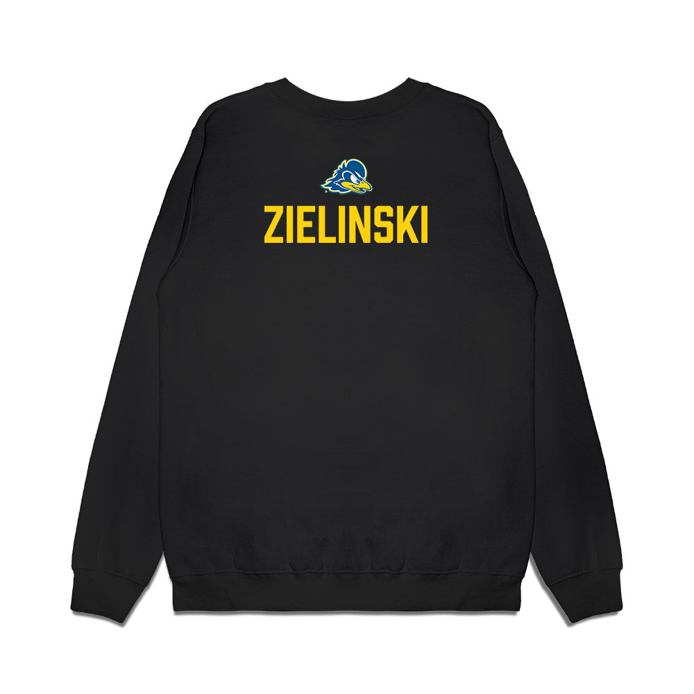 Delaware - NCAA Women's Rowing : Logananne Zielinski - Graduation Premium Crewneck Sweatshirt-1