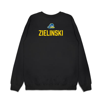 Delaware - NCAA Women's Rowing : Logananne Zielinski - Graduation Premium Crewneck Sweatshirt-1