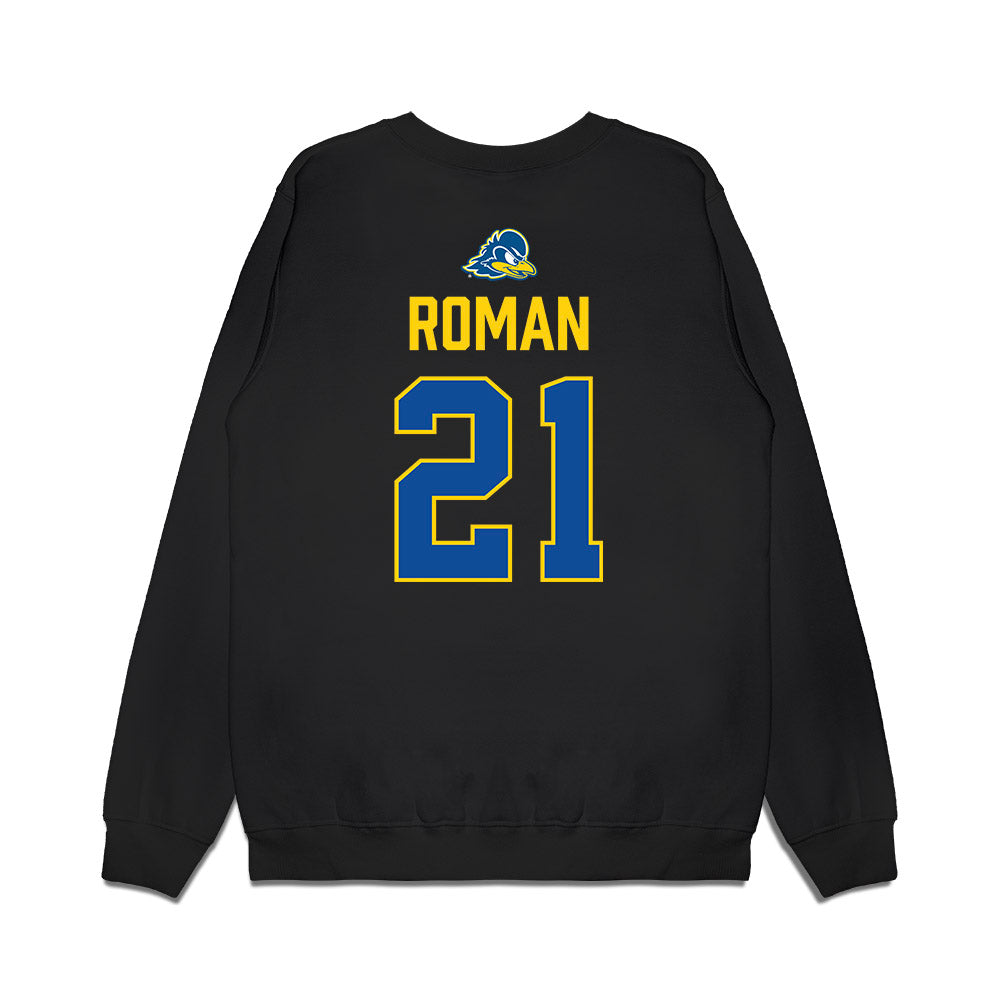 Delaware - NCAA Women's Ice Hockey : Billi Roman - Graduation Premium Crewneck Sweatshirt-1