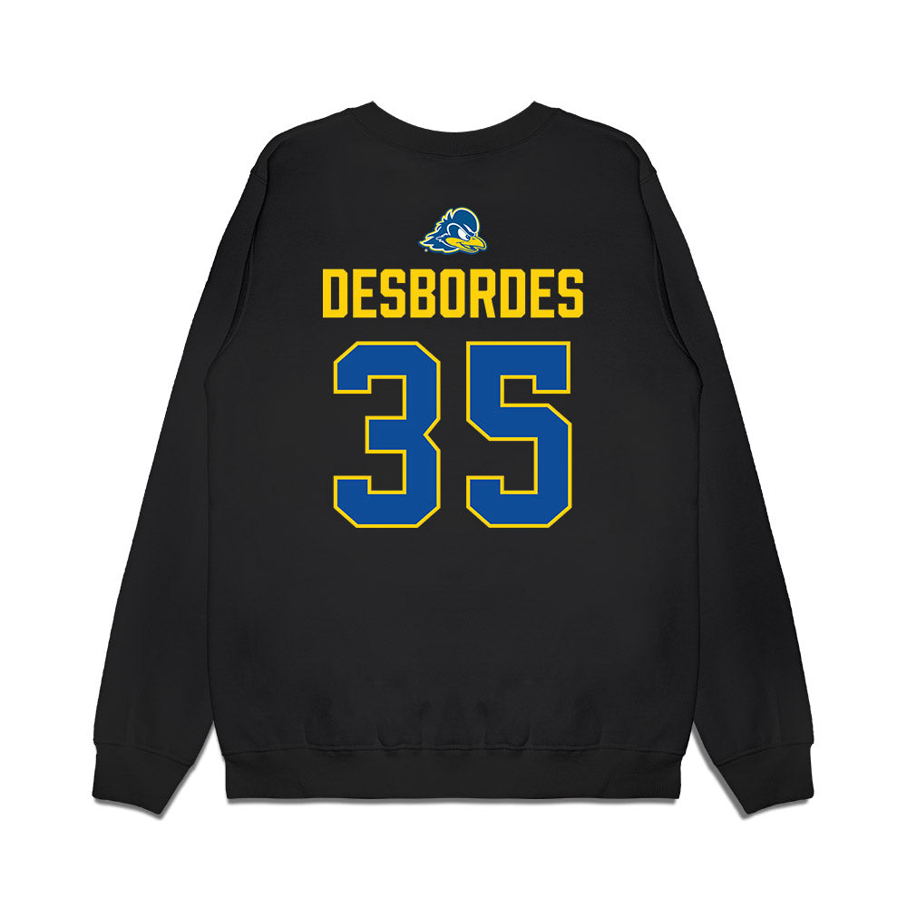 Delaware - NCAA Women's Lacrosse : Nichelle Desbordes - Graduation Premium Crewneck Sweatshirt-1