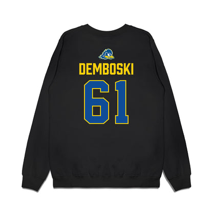 Delaware - NCAA Football : Steven Demboski - Graduation Premium Crewneck Sweatshirt-1