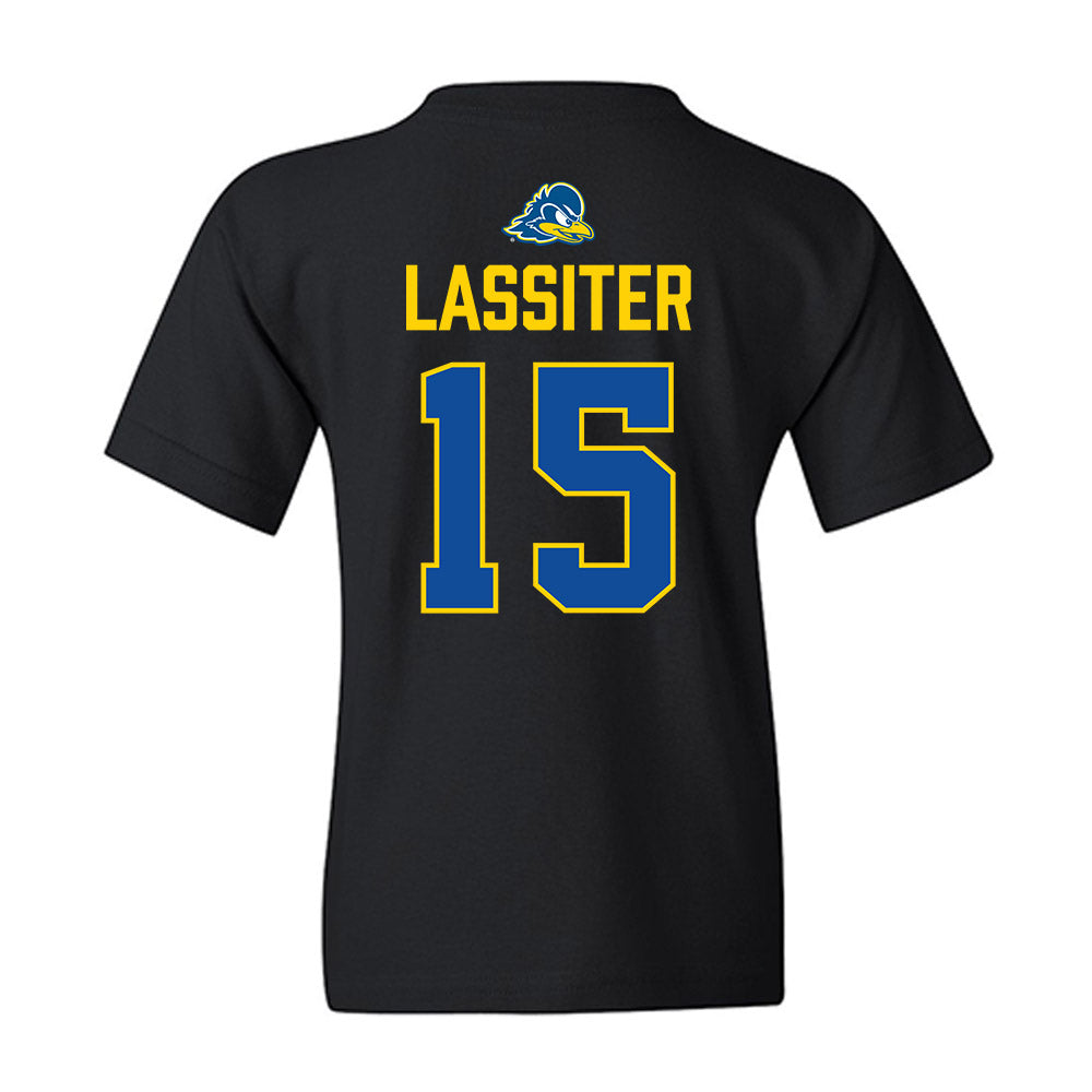 Delaware - NCAA Football : Gevaris Lassiter - Graduation Youth T-Shirt-1