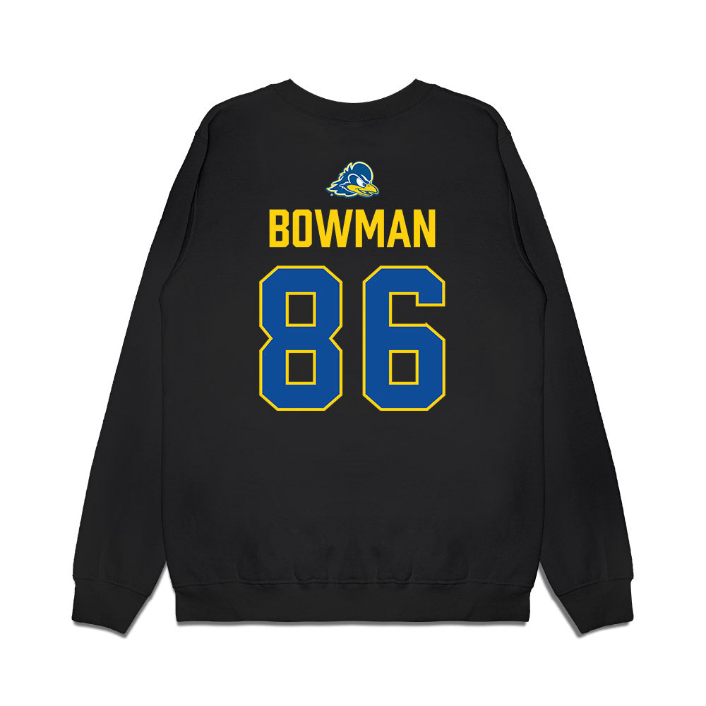 Delaware - NCAA Football : Jaxson Bowman - Graduation Premium Crewneck Sweatshirt-1