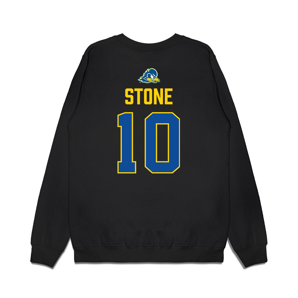 Delaware - NCAA Women's Basketball : Elle Stone - Graduation Premium Crewneck Sweatshirt-1
