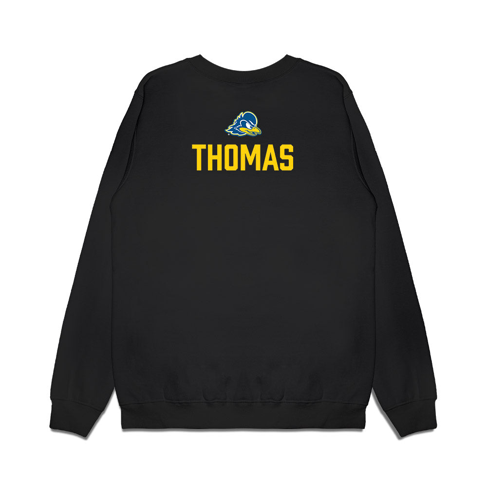 Delaware - NCAA Women's Cross Country : Lauren Thomas - Graduation Premium Crewneck Sweatshirt-1