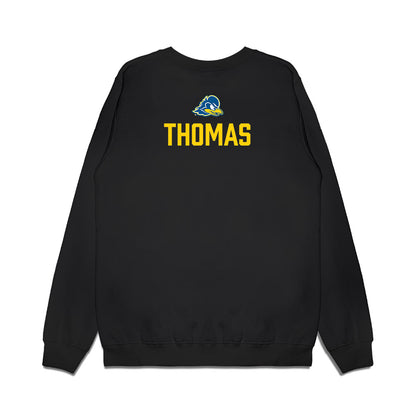 Delaware - NCAA Women's Cross Country : Lauren Thomas - Graduation Premium Crewneck Sweatshirt-1