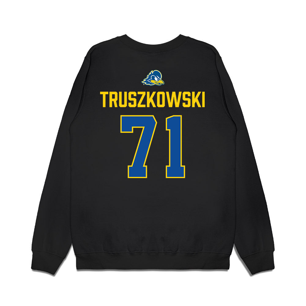 Delaware - NCAA Football : Brandon Truszkowski - Graduation Premium Crewneck Sweatshirt-1
