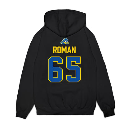 Delaware - NCAA Football : Wahkeem Roman - Graduation Premium Hooded Sweatshirt-1