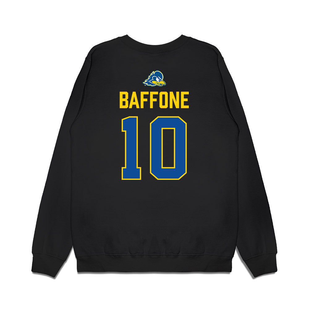 Delaware - NCAA Men's Basketball : Brandon Baffone - Graduation Premium Crewneck Sweatshirt-1