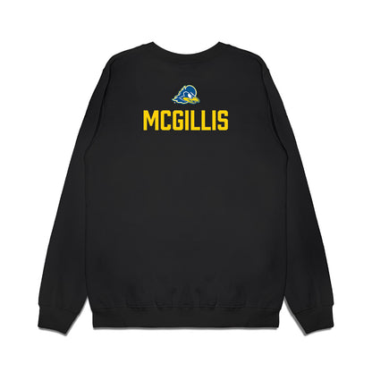 Delaware - NCAA Women's Swimming & Diving : Torun McGillis - Graduation Premium Crewneck Sweatshirt-1