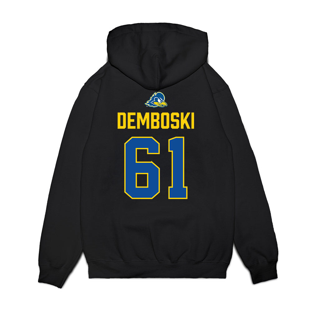 Delaware - NCAA Football : Steven Demboski - Graduation Premium Hooded Sweatshirt-1