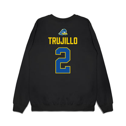 Delaware - NCAA Football : Riley Trujillo - Graduation Premium Crewneck Sweatshirt-1