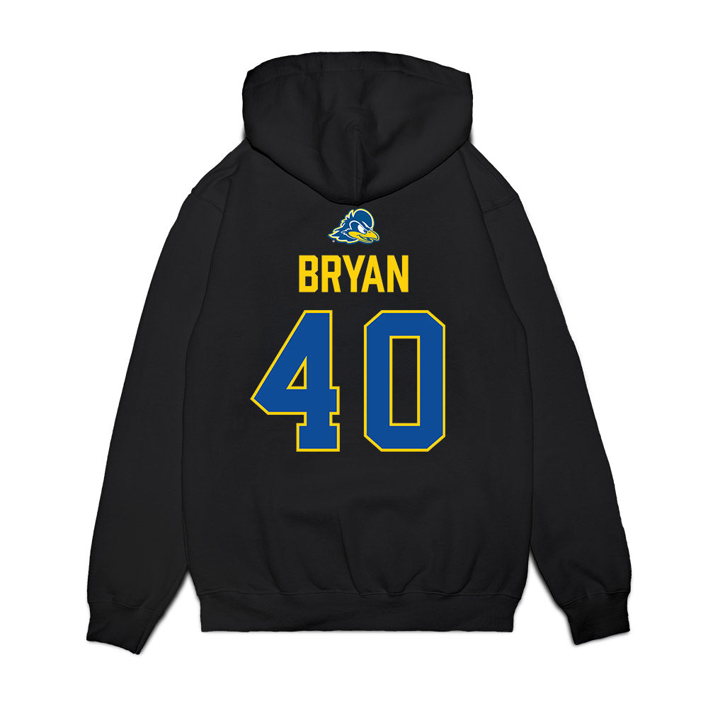 Delaware - NCAA Baseball : Dylan Bryan - Graduation Premium Hooded Sweatshirt-1