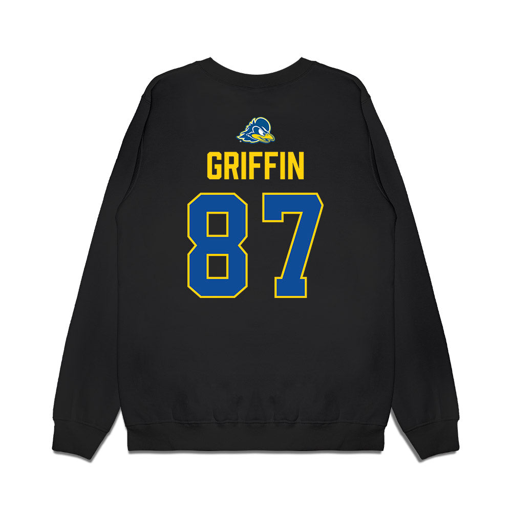 Delaware - NCAA Football : Carson Griffin - Graduation Premium Crewneck Sweatshirt-1