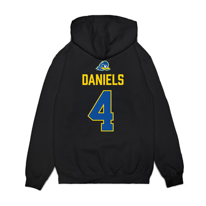 Delaware - NCAA Football : Demarco Daniels - Graduation Premium Hooded Sweatshirt-1