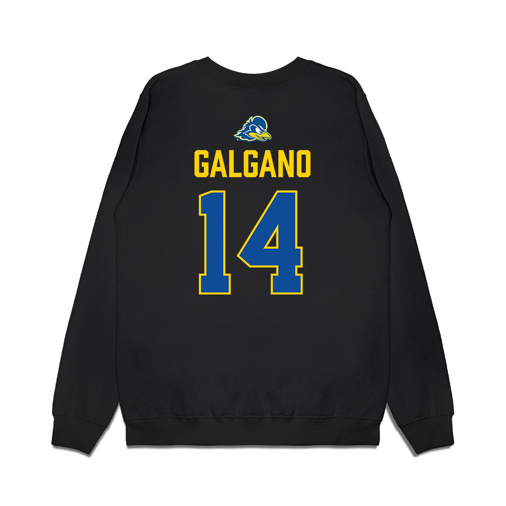 Delaware - NCAA Men's Lacrosse : Luke Galgano - Graduation Premium Crewneck Sweatshirt-1