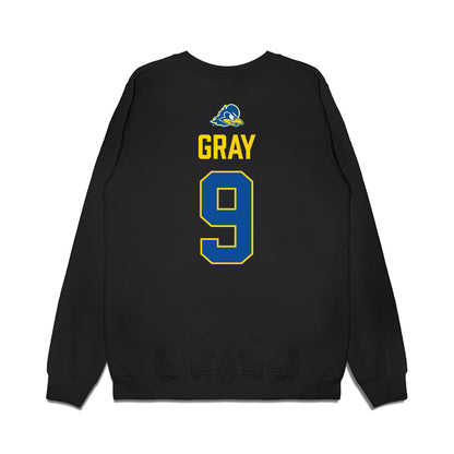 Delaware - NCAA Women's Ice Hockey : Bailey Gray - Graduation Premium Crewneck Sweatshirt-1