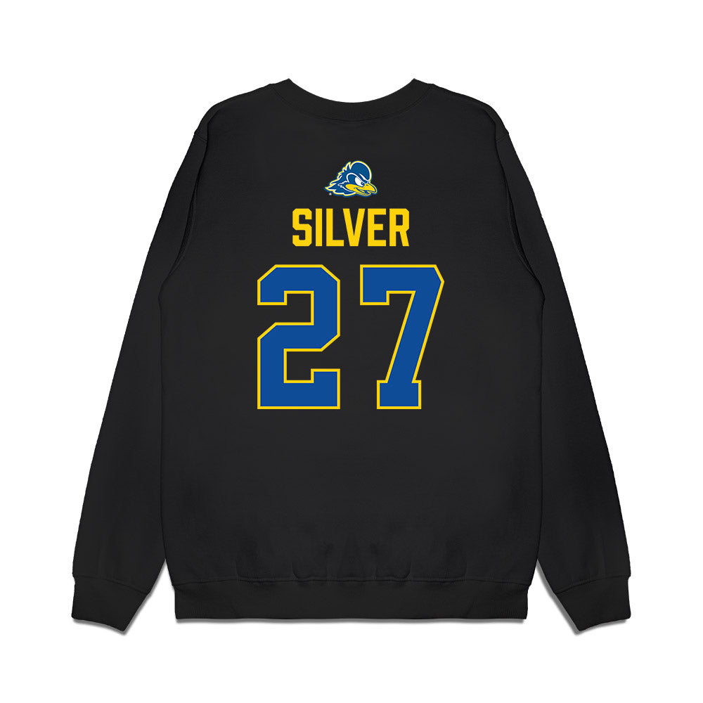 Delaware - NCAA Football : Jo Silver - Graduation Premium Crewneck Sweatshirt-1