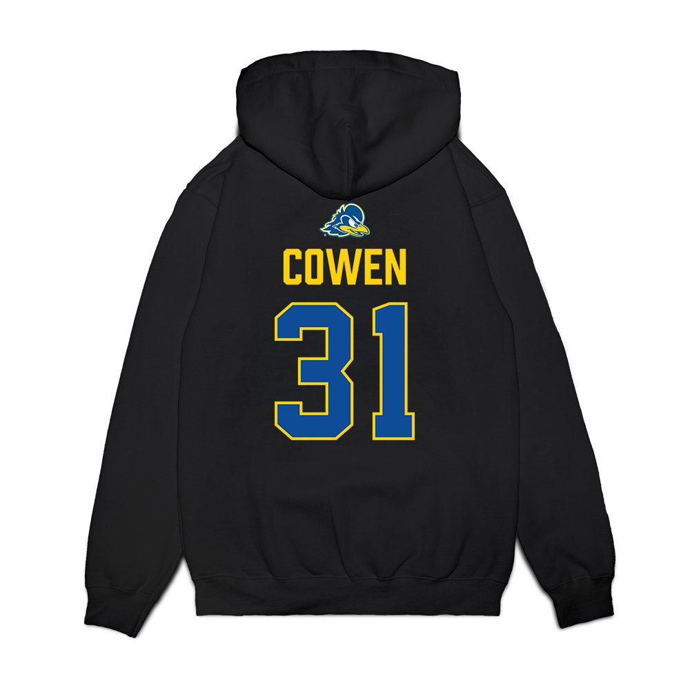 Delaware - NCAA Men's Lacrosse : Nick Cowen - Graduation Premium Hooded Sweatshirt-1