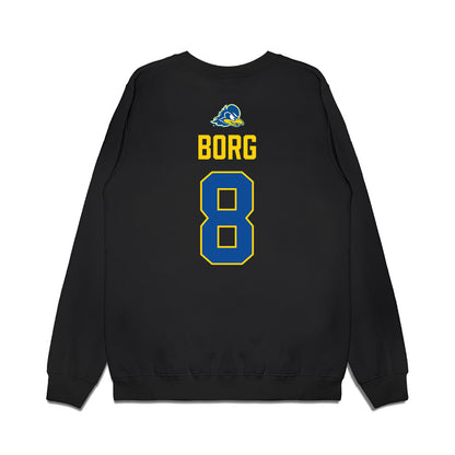 Delaware - NCAA Women's Ice Hockey : Victoria Borg - Graduation Premium Crewneck Sweatshirt-1
