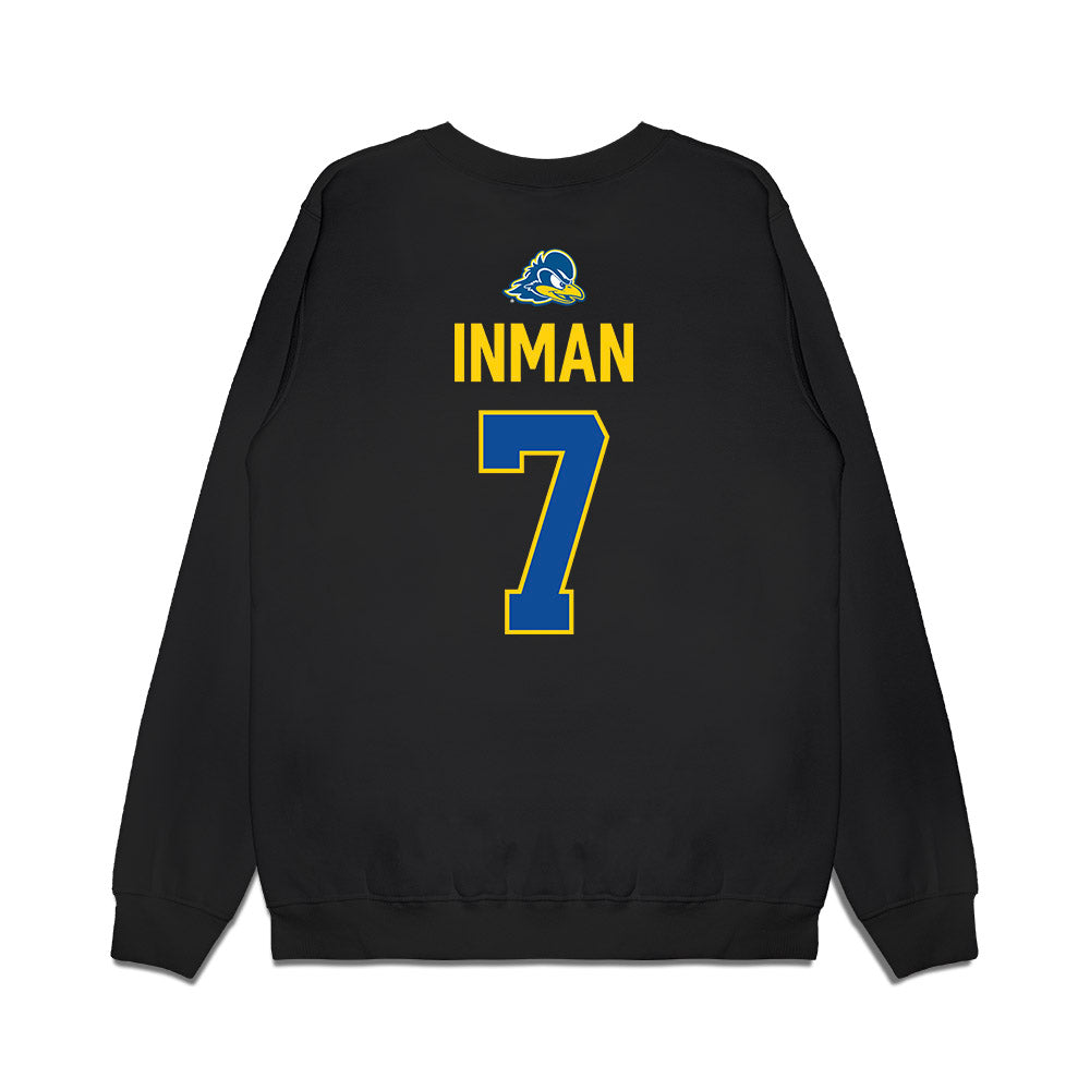 Delaware - NCAA Women's Volleyball : Kennedi Inman - Graduation Premium Crewneck Sweatshirt-1