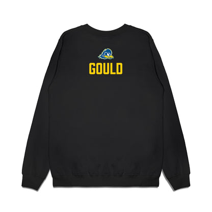 Delaware - NCAA Women's Swimming & Diving : Jordyn Gould - Graduation Premium Crewneck Sweatshirt-1