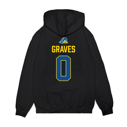 Delaware - NCAA Football : Bryson Graves - Graduation Premium Hooded Sweatshirt-1