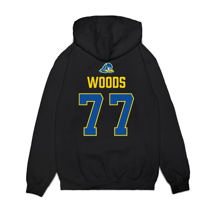Delaware - NCAA Softball : Claire Woods - Graduation Premium Hooded Sweatshirt-1