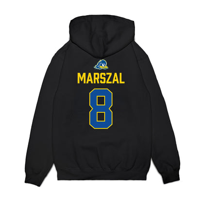 Delaware - NCAA Women's Lacrosse : Jaclyn Marszal - Graduation Premium Hooded Sweatshirt-1
