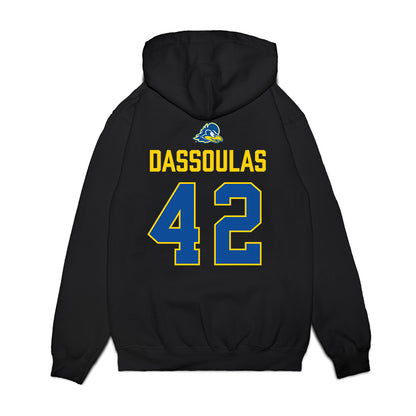 Delaware - NCAA Women's Lacrosse : Ellie Dassoulas - Graduation Premium Hooded Sweatshirt-1
