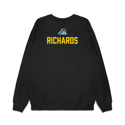 Delaware - NCAA Women's Track & Field : Catherine Richards - Graduation Premium Crewneck Sweatshirt-1