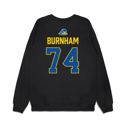 Delaware - NCAA Football : Tyler Burnham - Graduation Premium Crewneck Sweatshirt-1