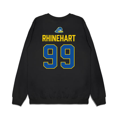 Delaware - NCAA Women's Soccer : Leah Rhinehart - Graduation Premium Crewneck Sweatshirt-1